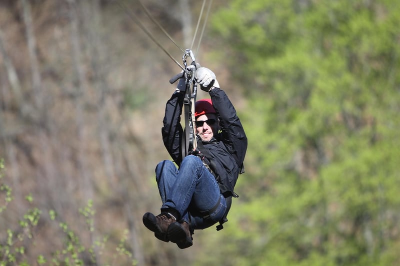Zip Lining through the Rainforest